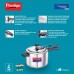 Prestige Nakshatra Alpha Svachh 20245 Straight Wall Stainless Steel 3L Pressure Cooker, with deep lid for Spillage Control